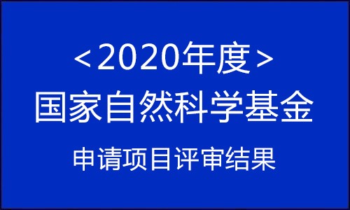 今日速查 | 2020 年國(guó)自然基金評(píng)審結(jié)果（附查詢渠道）